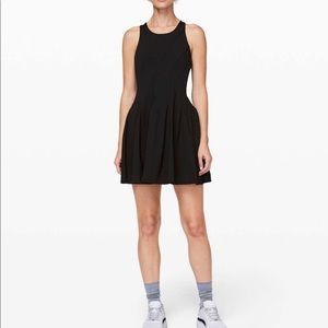 NWT Lululemon Court Crush Dress size 4 black